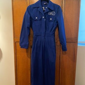 Vintage 1960s cheerleading coveralls XXS